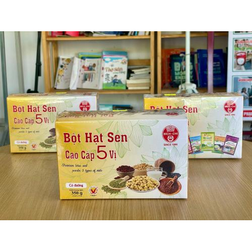 Bột Hạt Sen Cao Cấp 5 Vị - Có Đường